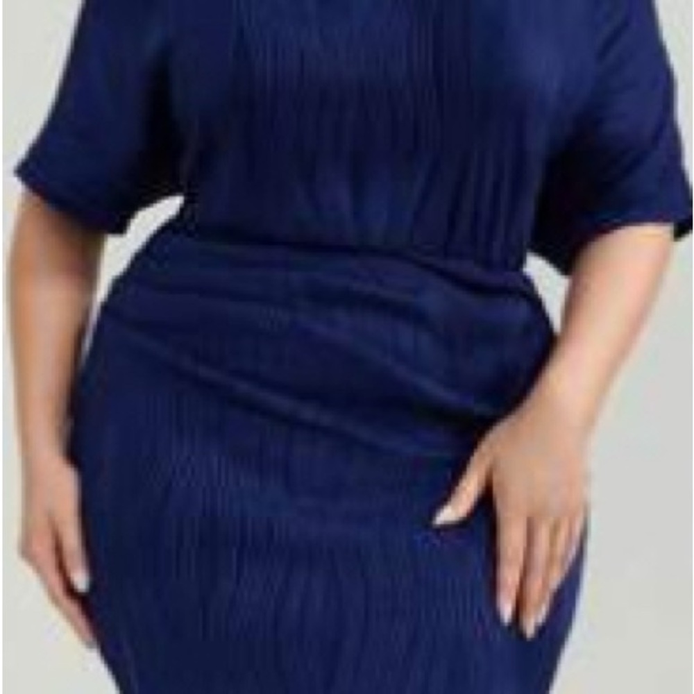 SHEIN Navy Blue Dress
